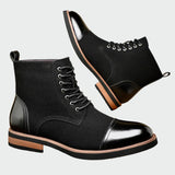 Cuir Oxford Bottines