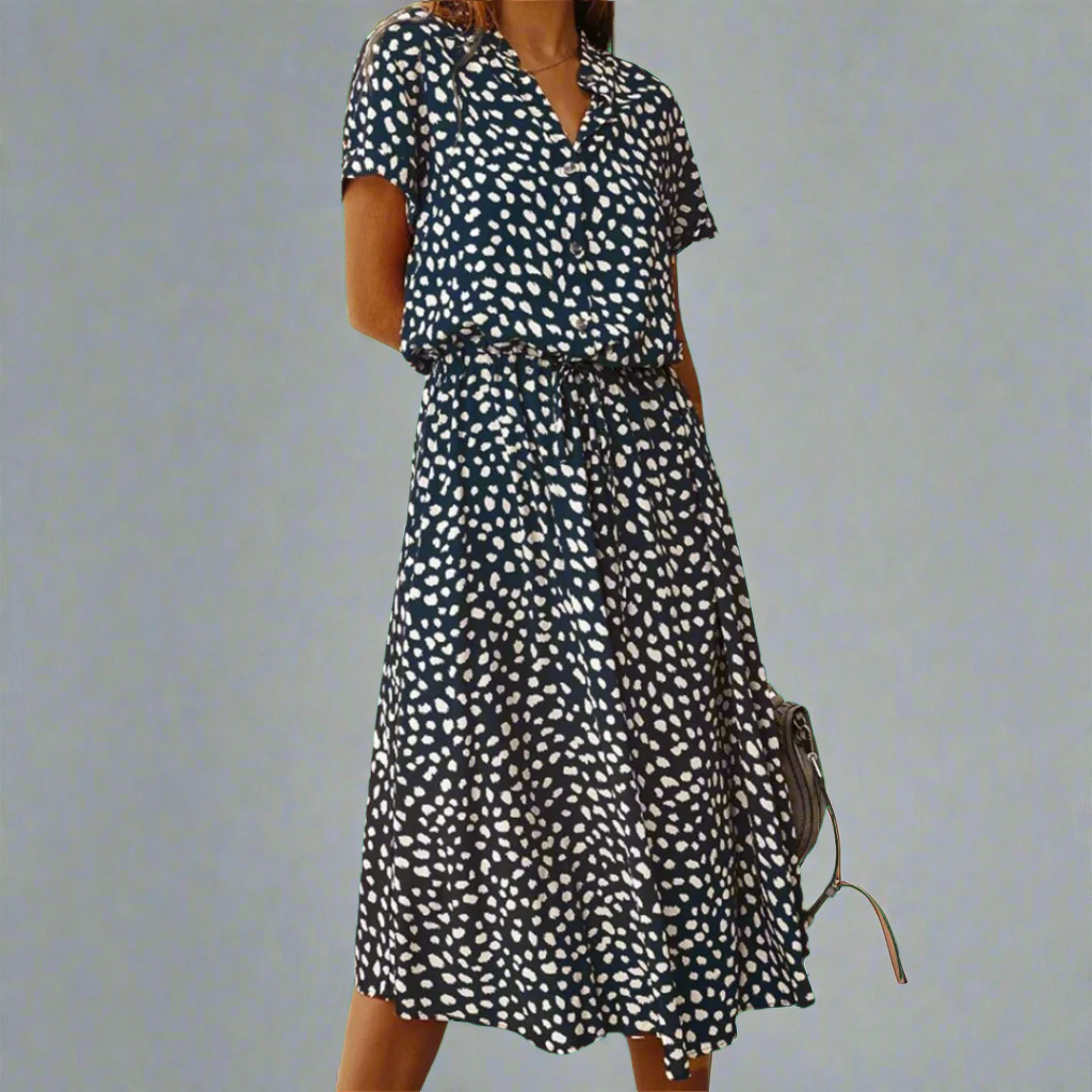 Robe d'été en tissu premium