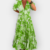 Robe Fleurie Légère avec Poches