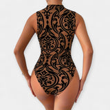 Body Sexy en Tissu Texturé