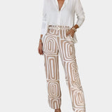 Ensemble Élégant et Confortable avec Ceinture Incluse