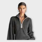 Robe en tricot au style décontracté et élégant