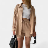 Ensemble d'Été Bicolore : Haut et Short