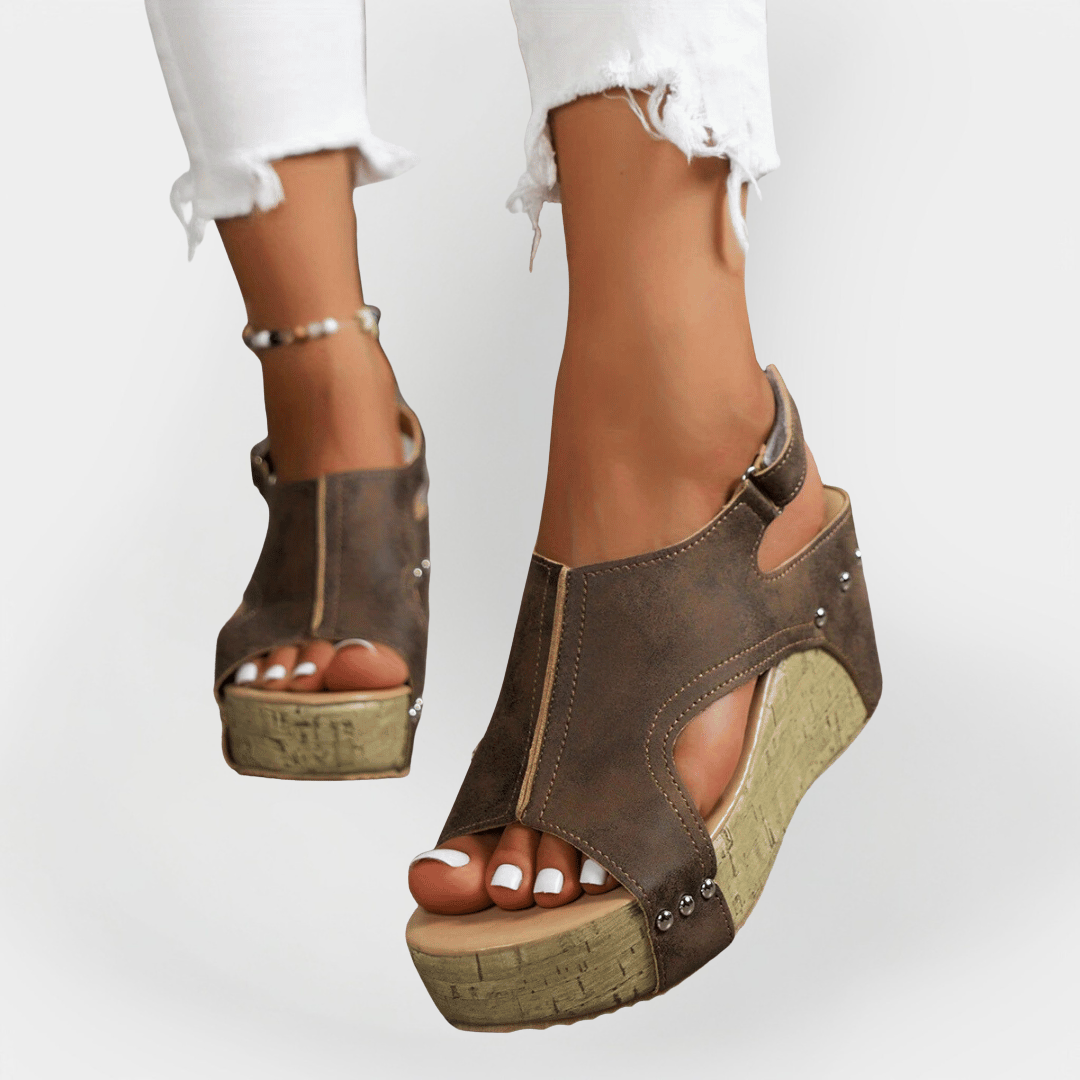 Sandales Orthopédiques en Cuir de Qualité