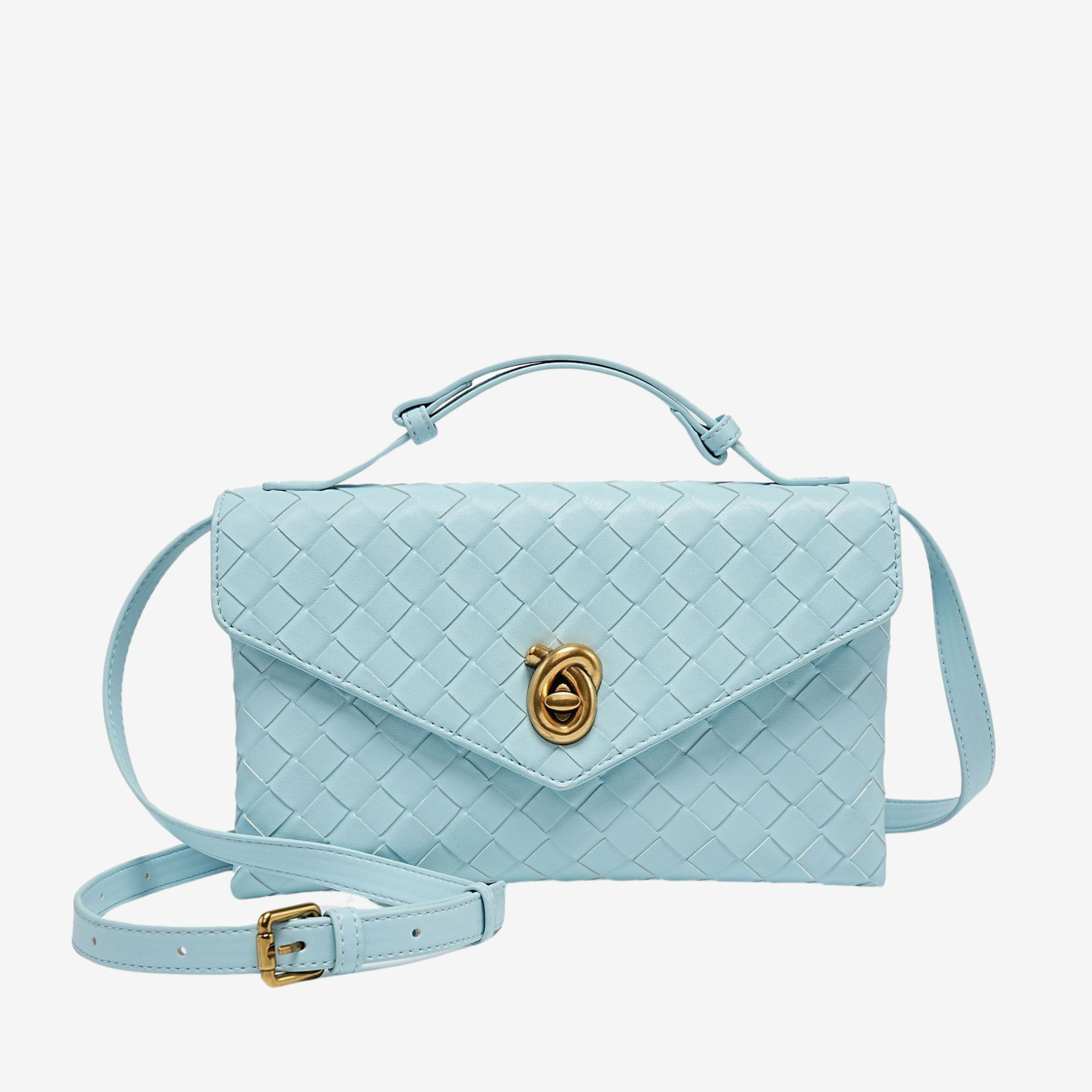 "Sofia | Mini Sac Bandoulière en Tissu Texturé" can be rewritten as "Sofia | Mini Sac Bandoulière en Tissu Texturé Chic".