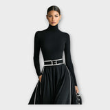 Robe longue au design épuré