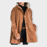 Longue Manteau Quotidien avec Capuche