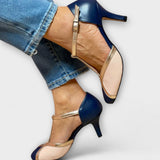 Élégance T-Sangle Bicolore