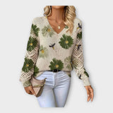 Pull en Tricot avec Finitions en Dentelle