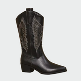 Bottes western en cuir pour cowboy