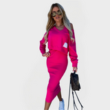 Ensemble Estival : Sweat et Robe Alliant Confort et Élégance