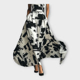 Robe Maxi au Style Artistique Élégant