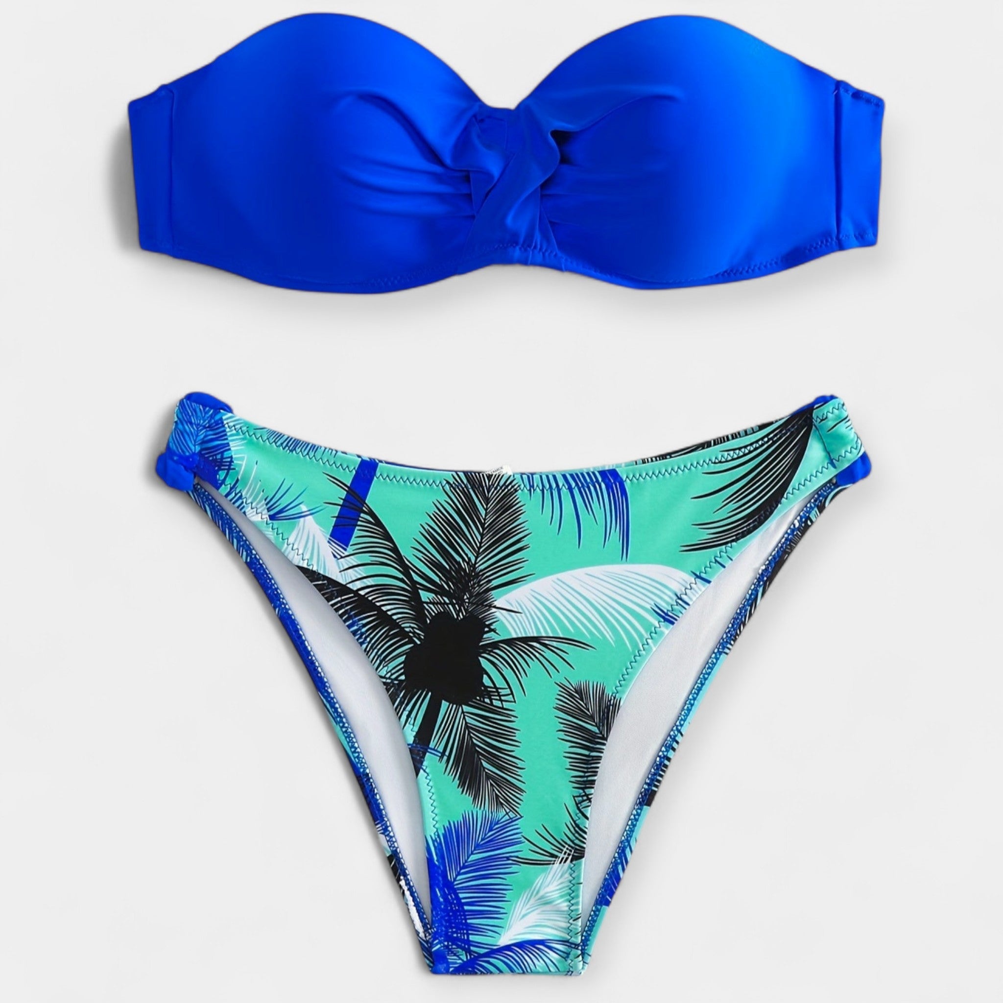 Sexy Bikini à Dos Ouvert et Design Élégant