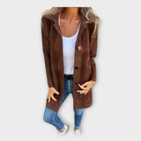 Veste en Laine avec Fermeture Chic