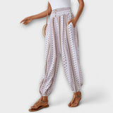 Pantaloons with Ethnic Pattern