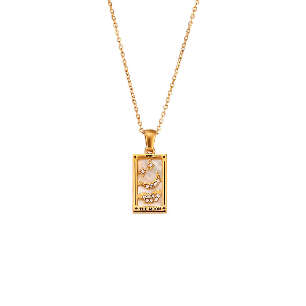 Sabina – Collier en or avec pendentif subtil
