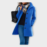 Veste Élégante en Laine avec Boutons