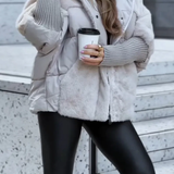 Ava - Élégante Veste en Duvet