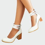 Kaa™ | Sandales Chic à Talon Large