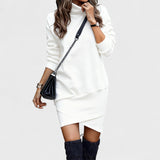 Nicolas - Robe Longue Décontractée à Manches