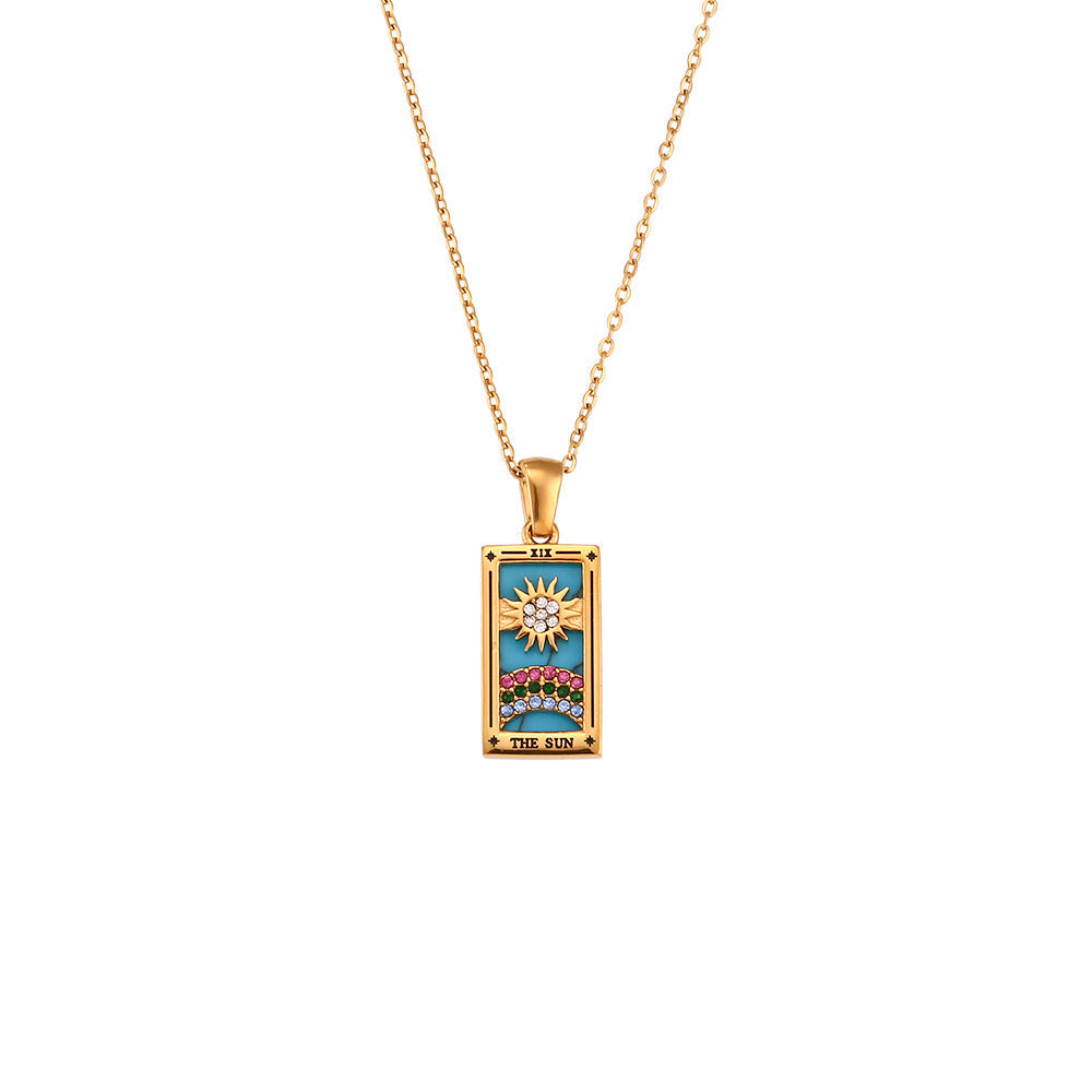 Sabina – Collier en or avec pendentif subtil
