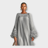 Robe longue légère avec des accents raffinés