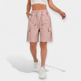 Shorts Cargo d'Été pour Femmes" can be rewritten as "Shorts Cargo Estivaux pour Femmes.