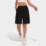 Shorts Cargo d'Été pour Femmes" can be rewritten as "Shorts Cargo Estivaux pour Femmes.
