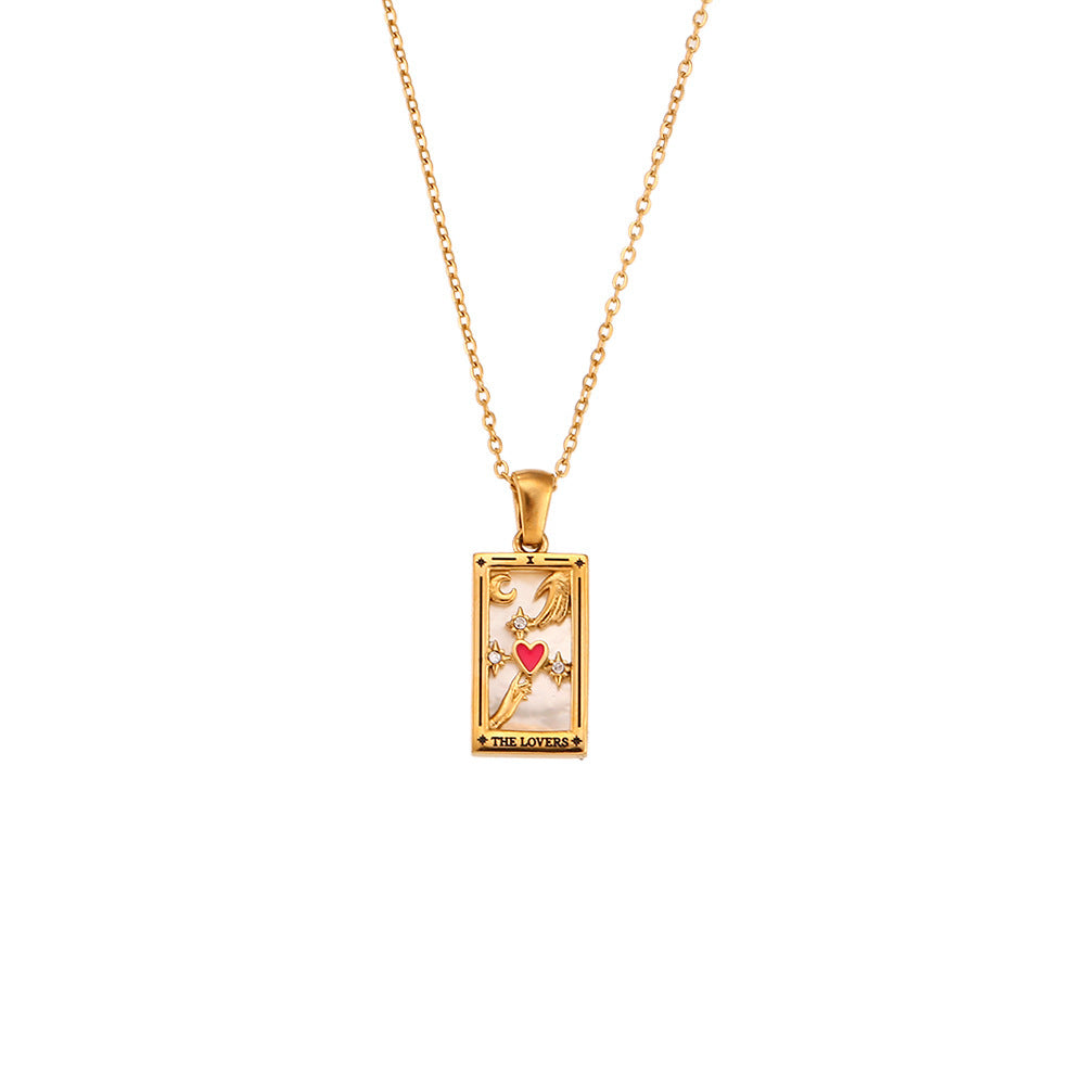 Sabina – Collier en or avec pendentif subtil