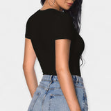 Body d'été à décolleté en V