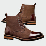 Cuir Oxford Bottines