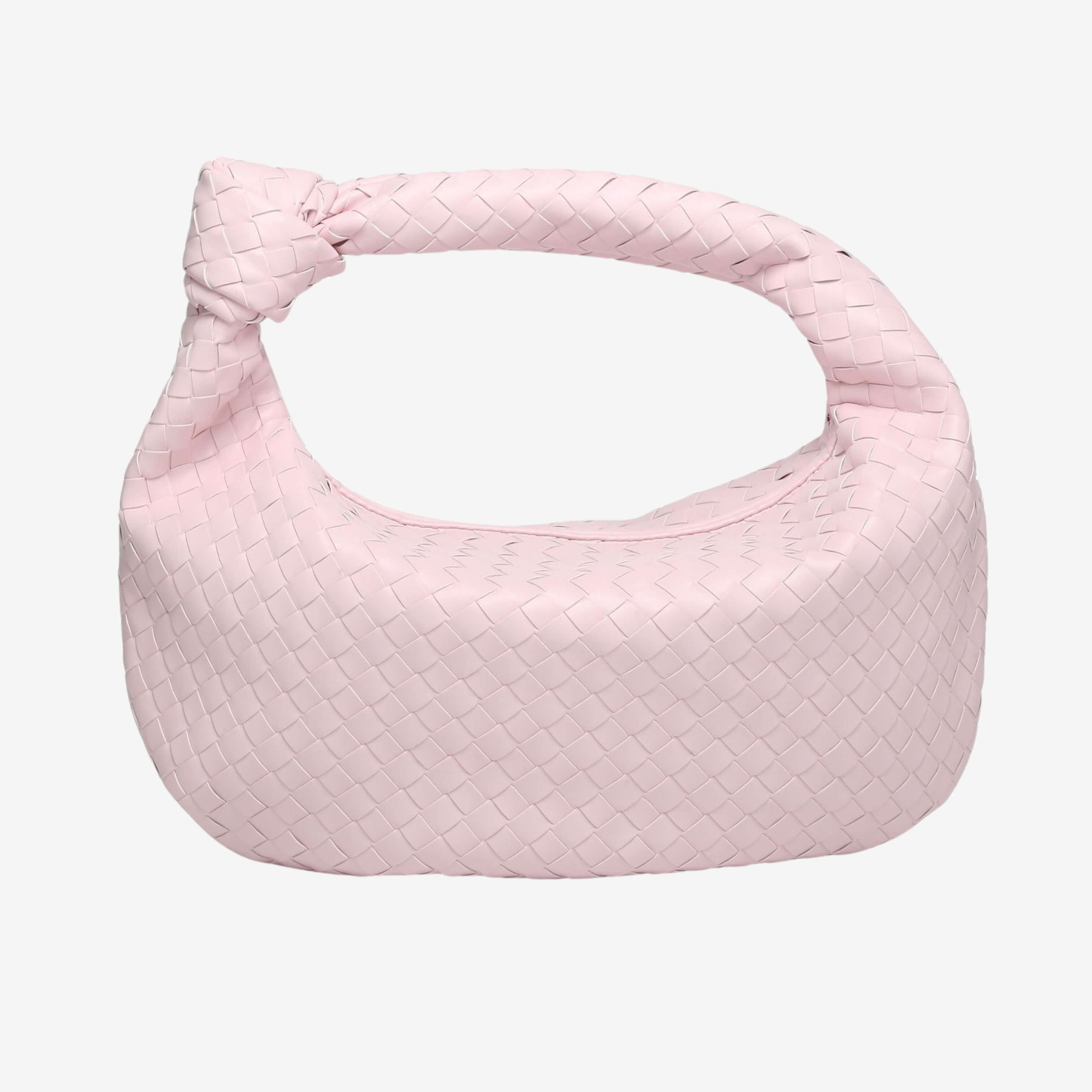 Giselle | Sac Bandoulière Tressé Moyen avec Nœud