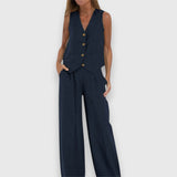 Ensemble Léger en Deux Pièces pour l'Été