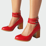 Kaa™ | Sandales Chic à Talon Large