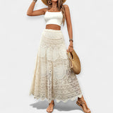 Lace Midi Skirt