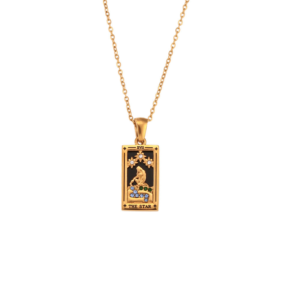 Sabina – Collier en or avec pendentif subtil