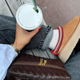 Juliette | Woven Glossy Structured Bag