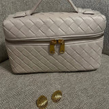 Juliette | Woven Glossy Structured Bag