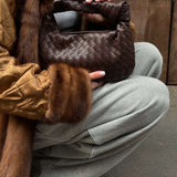 Sienna | Petit Sac à Main avec Poignée Tressée