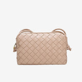 Janna | Sac bandoulière tressé compact pour un usage quotidien