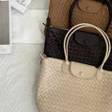 Isabelle | Grand Sac Tote Tressé Idéal pour le Quotidien