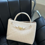 Vivienne | Oversized Classic Woven Tote