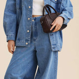 Eliza | Sac Carré à Fermeture Éclatante