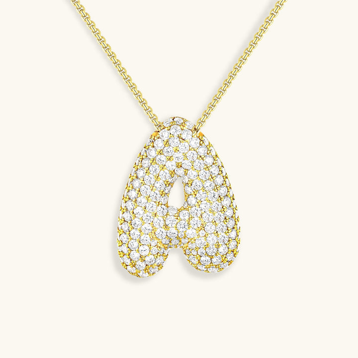 Melanie – Collier en or avec double cœur
