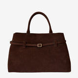 Rebecca | Luxe Sac Bandoulière en Cuir Suédé