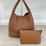 Luna | Chic Oversized Woven Hobo Bag