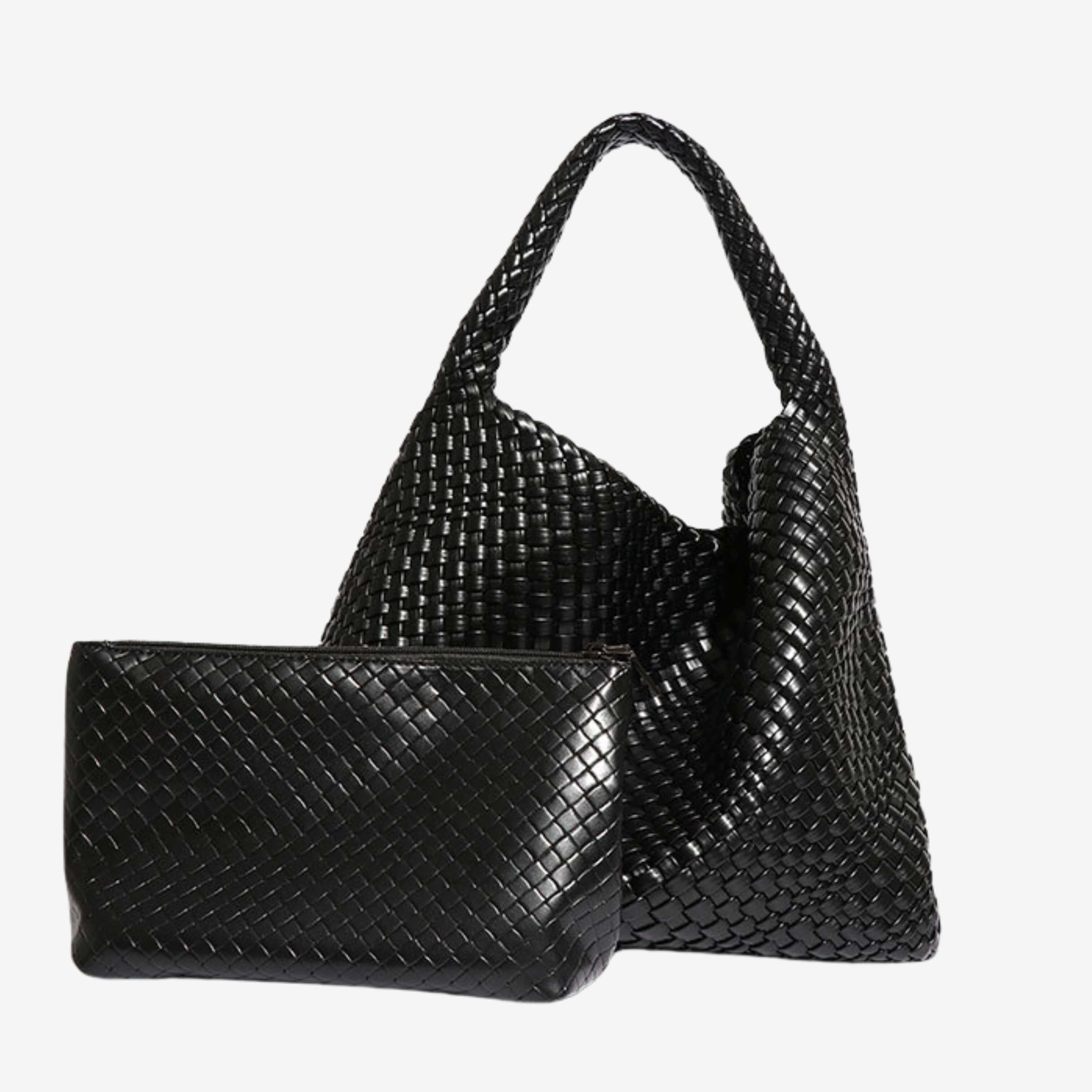 Luna | Chic Oversized Woven Hobo Bag