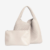 Luna | Chic Oversized Woven Hobo Bag