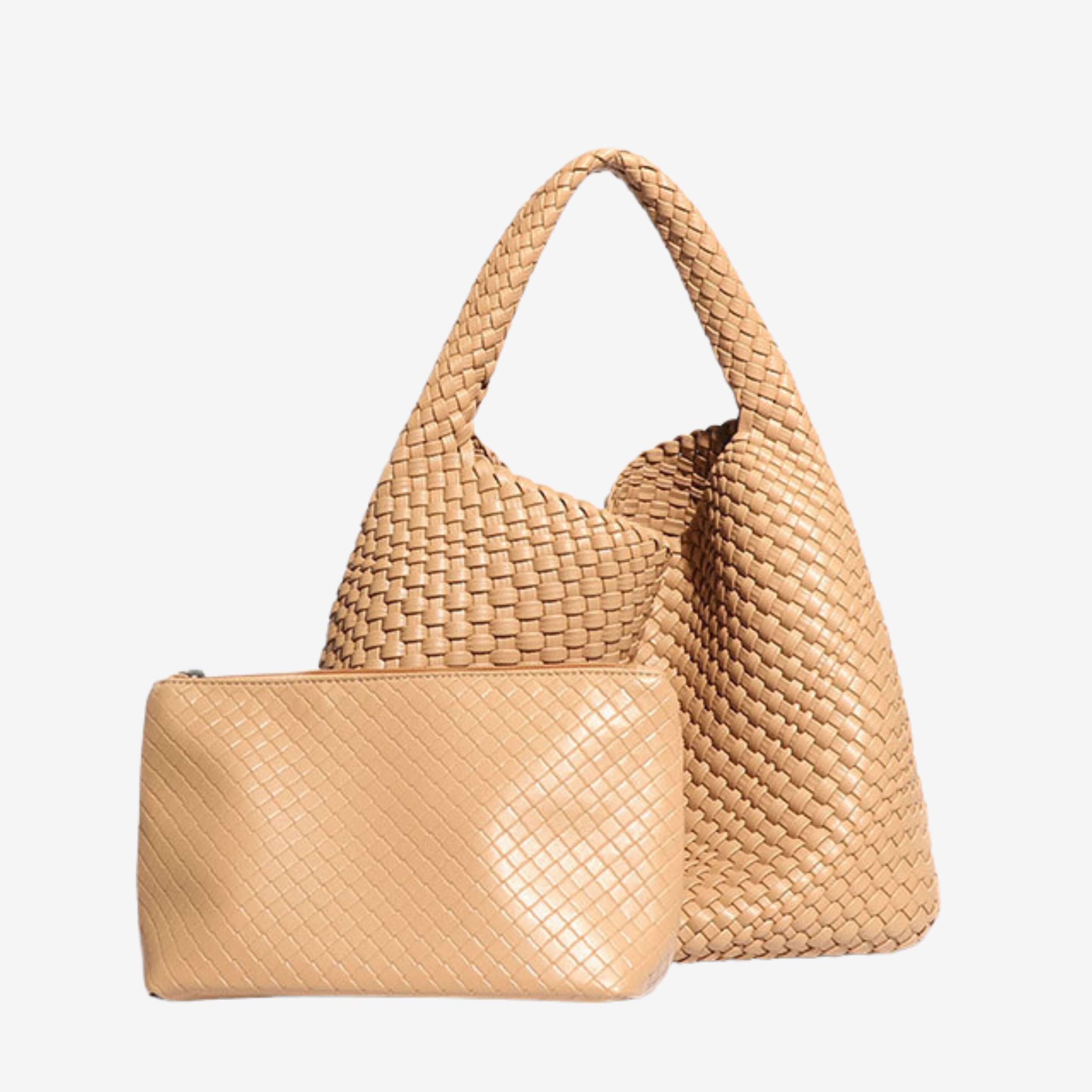 Luna | Chic Oversized Woven Hobo Bag