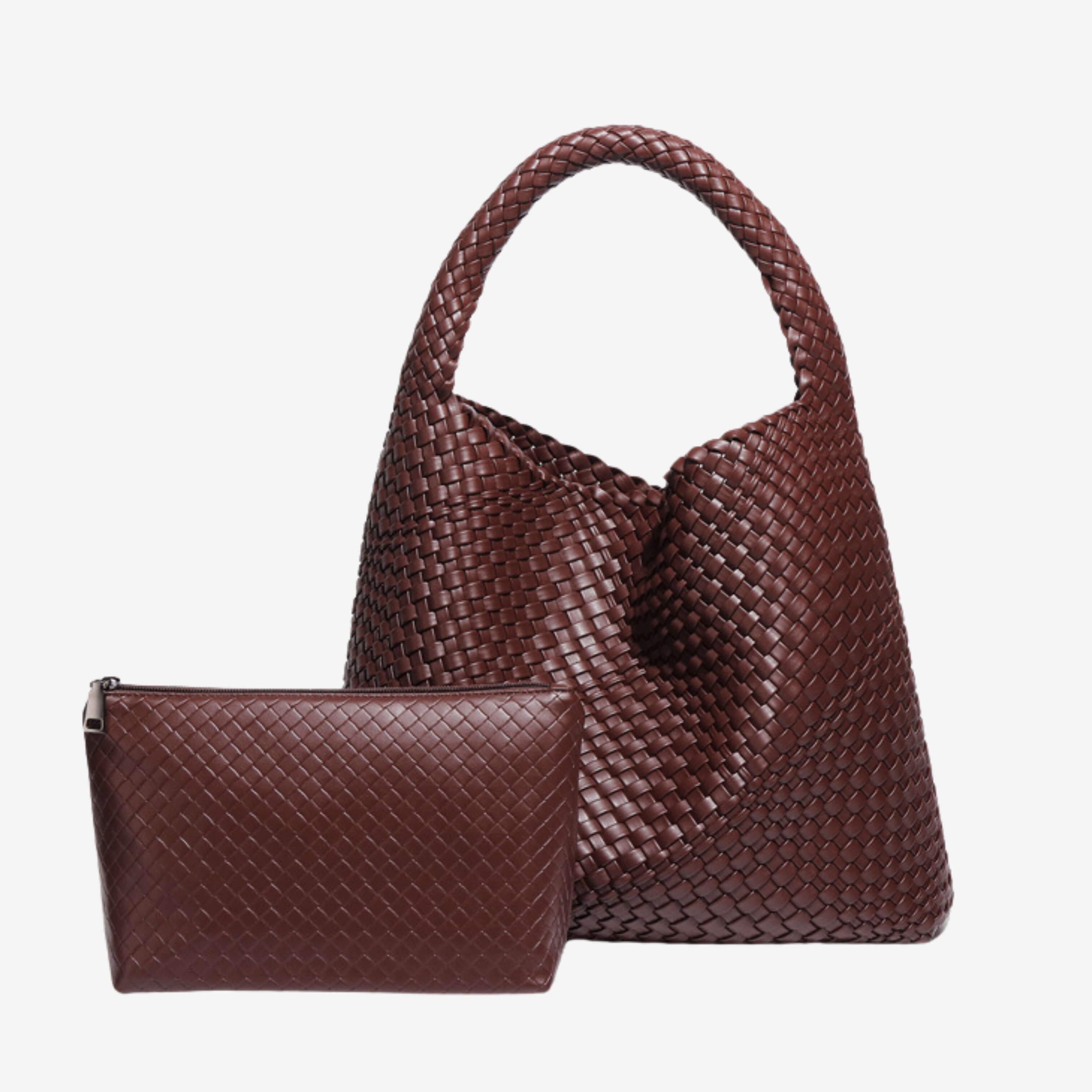 Luna | Chic Oversized Woven Hobo Bag